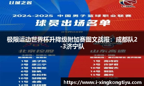 极限运动世界杯升降级附加赛图文战报：成都队2-3济宁队